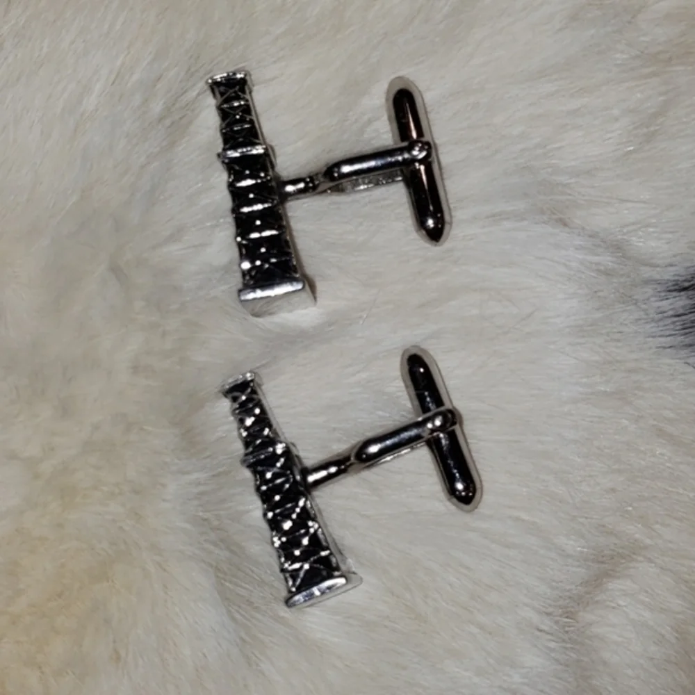 Oilwell Mens Cufflinks‎ Vintage @Landman
